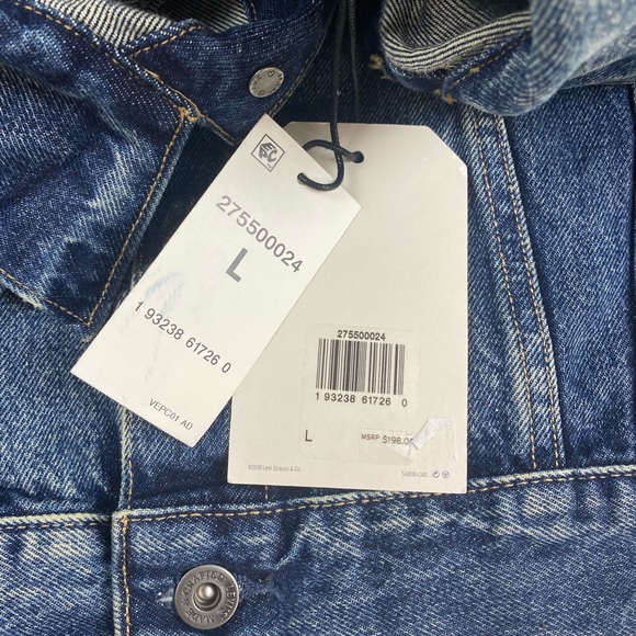 NWT Levi’s Made & Crafted Type III Jacket Large - Picture 6 of 9